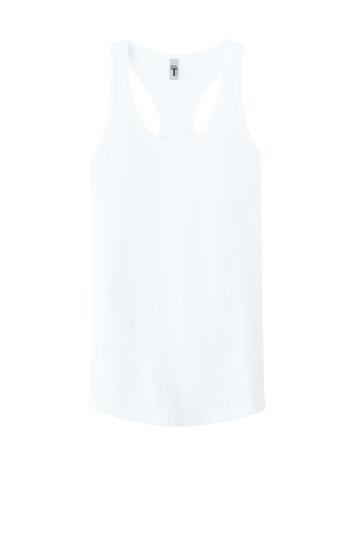 White women’s ideal racerback tank