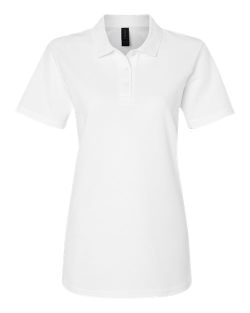 White women’s polo